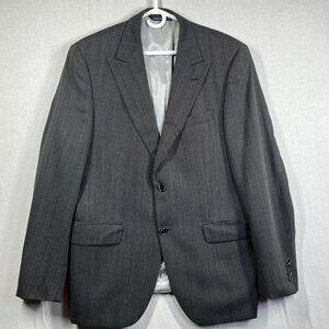 Coppley Blazer Mens 41R Wool Herringbone Sport Coat Jacket Made in Canada Union